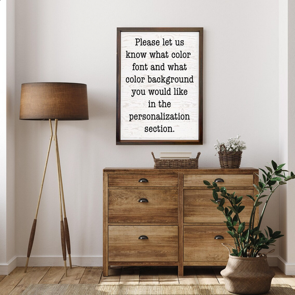 Faux White Wood Textured Quote Print