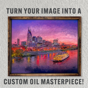 Custom Photo Oil Effect Decor — Oil Effect on Canvas