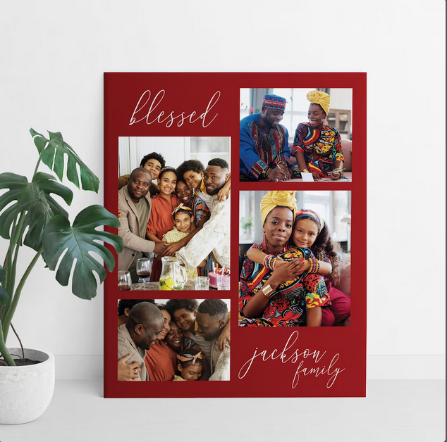 Blessed Custom Family Collage