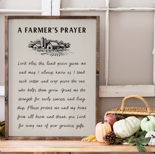 A Farmer's Prayer