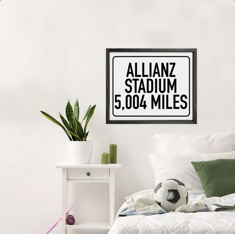 Allianz Stadium Sign