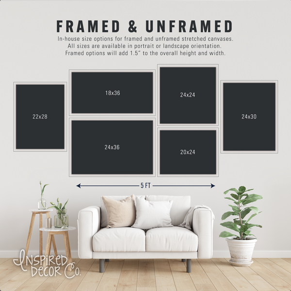 Guests — Guestroom Framed Canvas Print